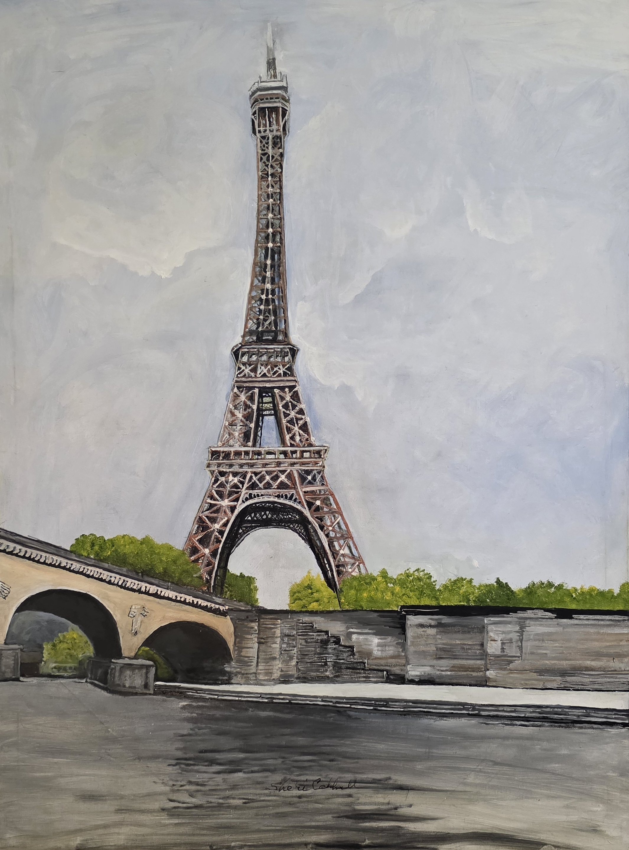 The Window to Paris (30x40)