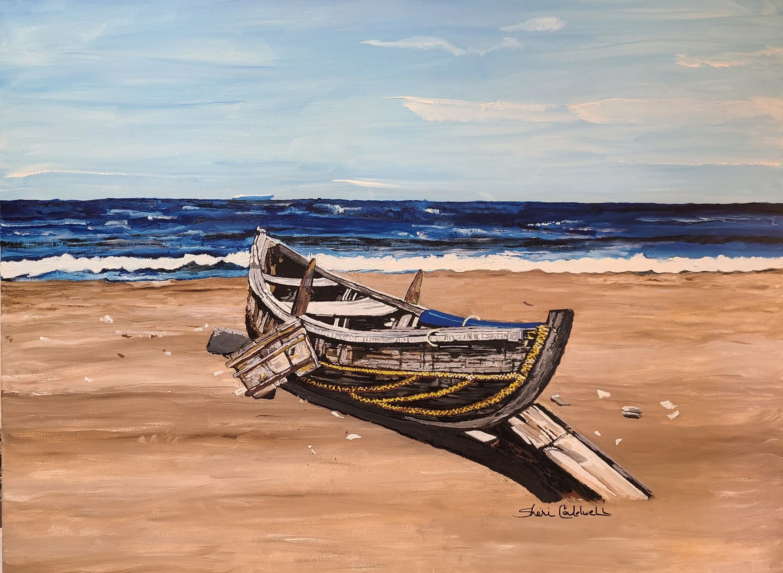 The Fishing Boat (30x40)