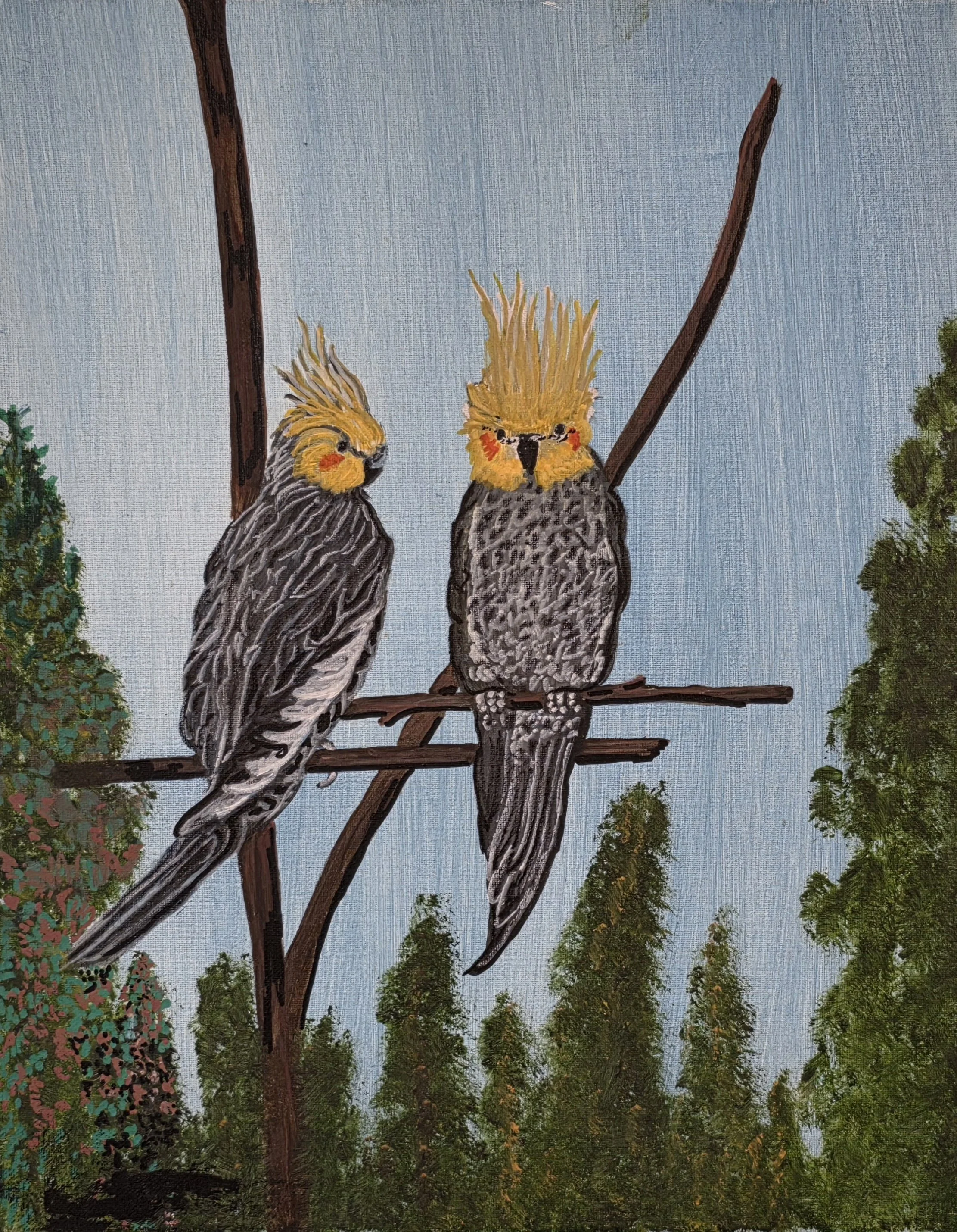 Pretty Birds (16x20)