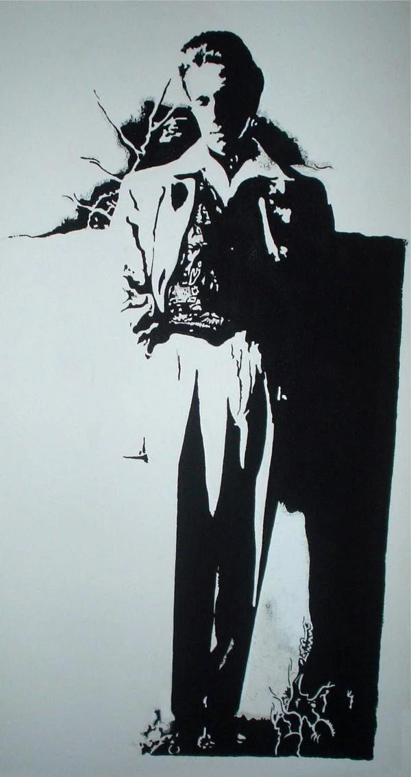 Norton in Ink (16x20)