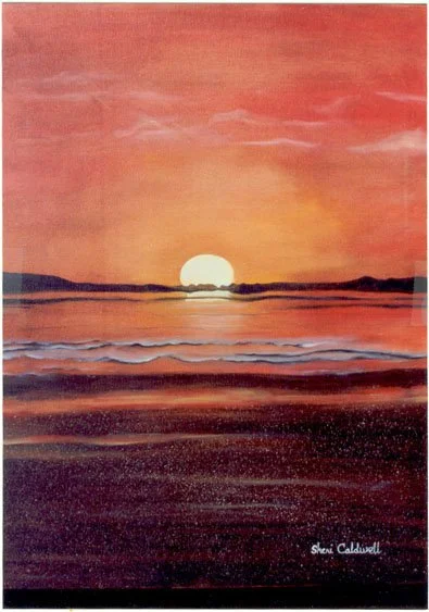 Sunset in Hawaii (16x20)