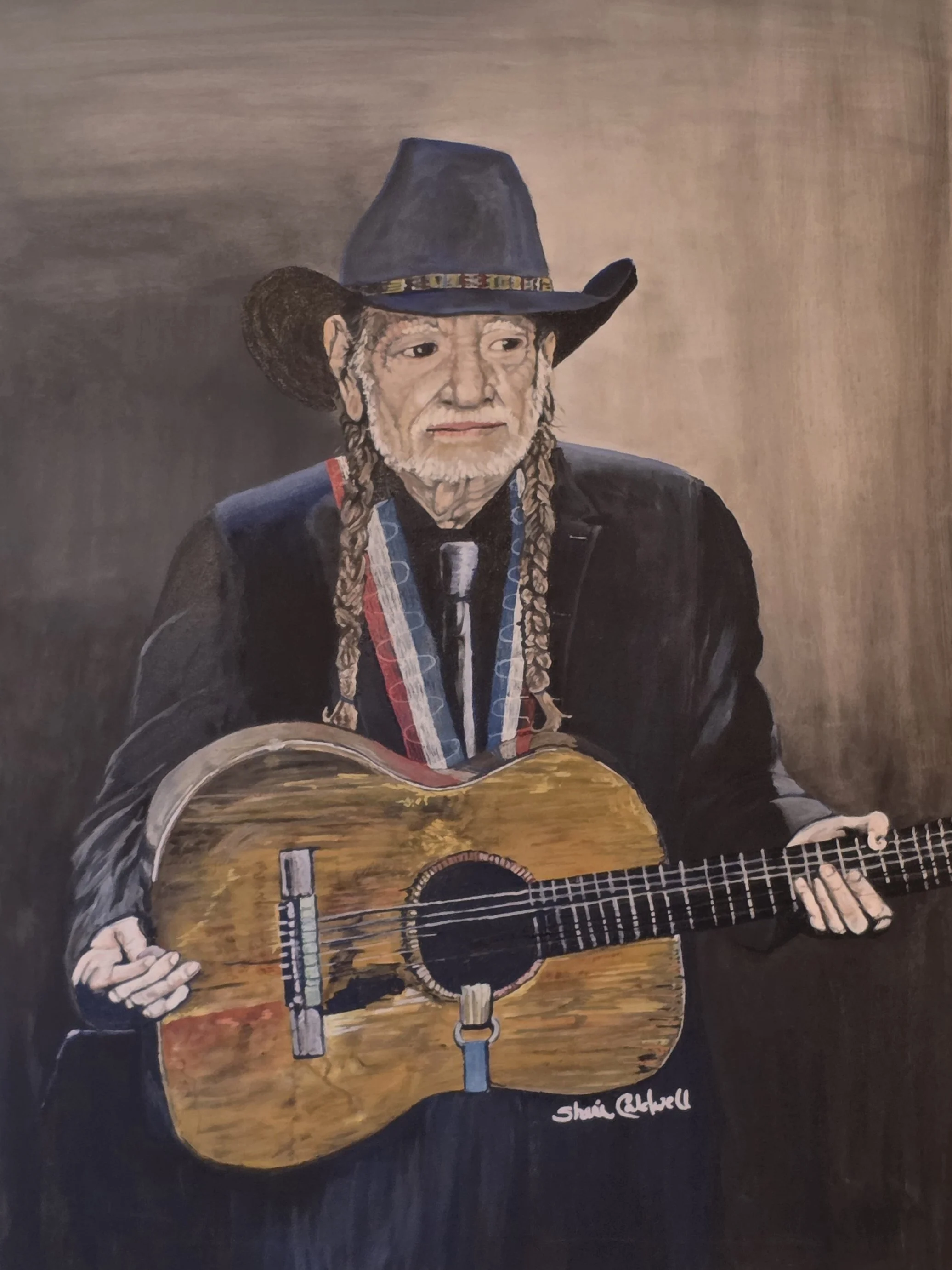 Willie Nelson (30x40)