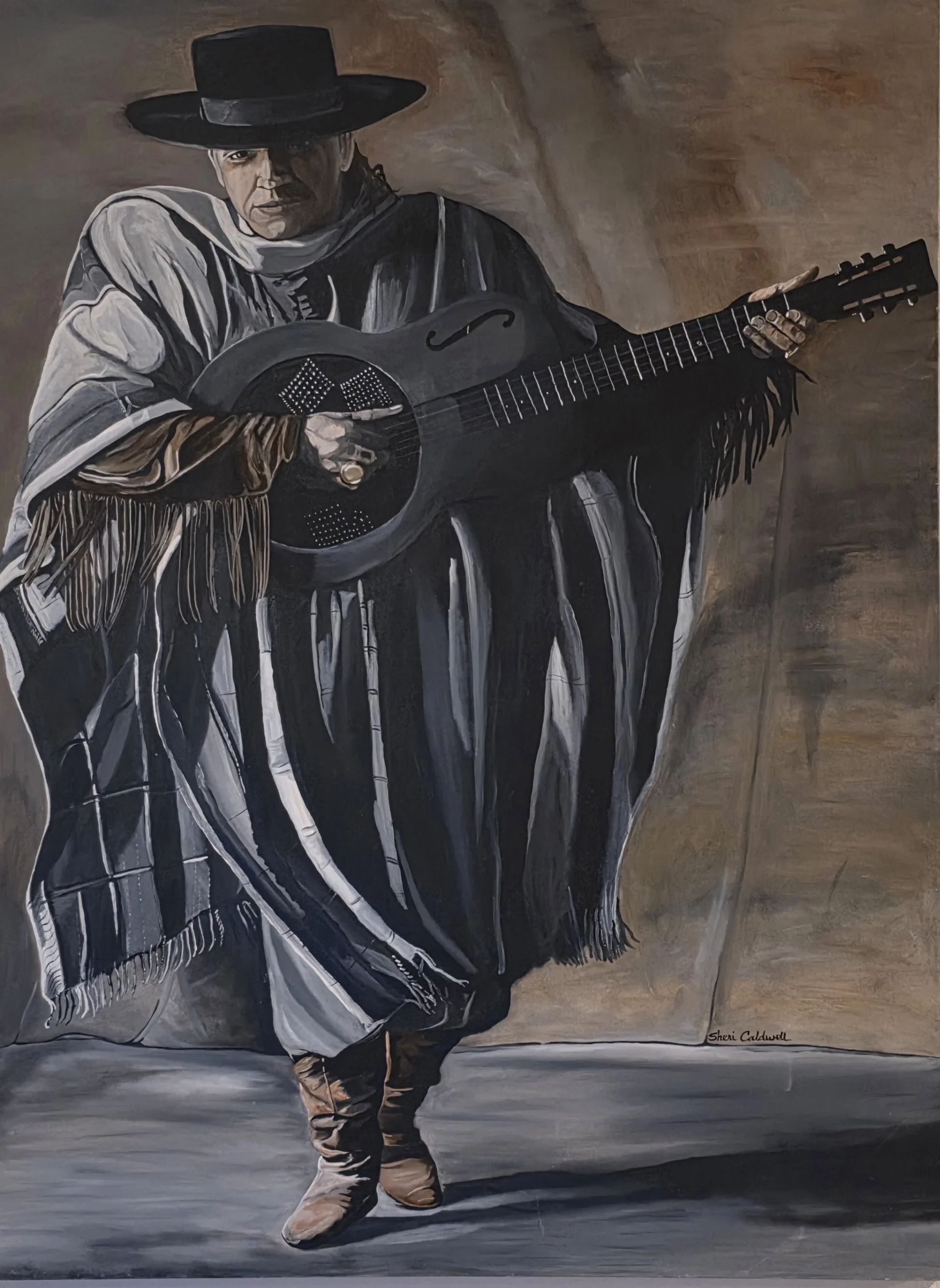 Stevie Ray Vaughan (3x4)