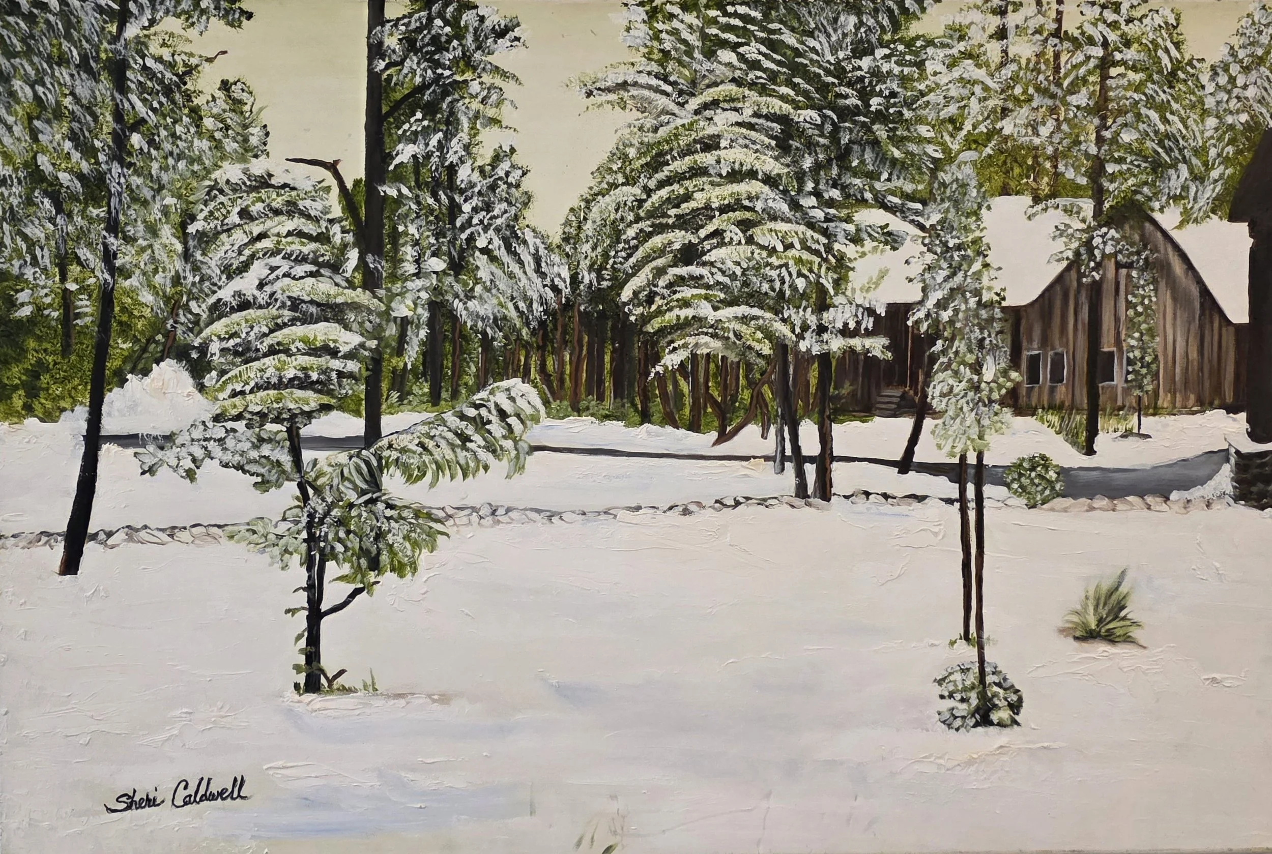 Linda's Cabin (24x36)