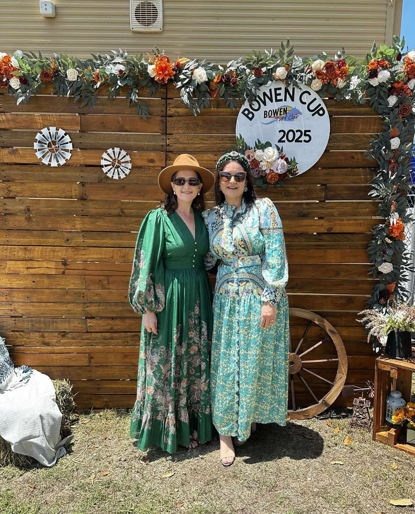 mena_o (left) at the Bowen Races wearing our Zimmerman Rhiannon Plunge Maxi - gorgeous! 💚

#dresshiretownsville #dresshireaustralia #supportlocaltownsville #smallbusinesstownsville #dresshiremackay #dresshirecairns #dresshirebrisbane #dresshirerockh