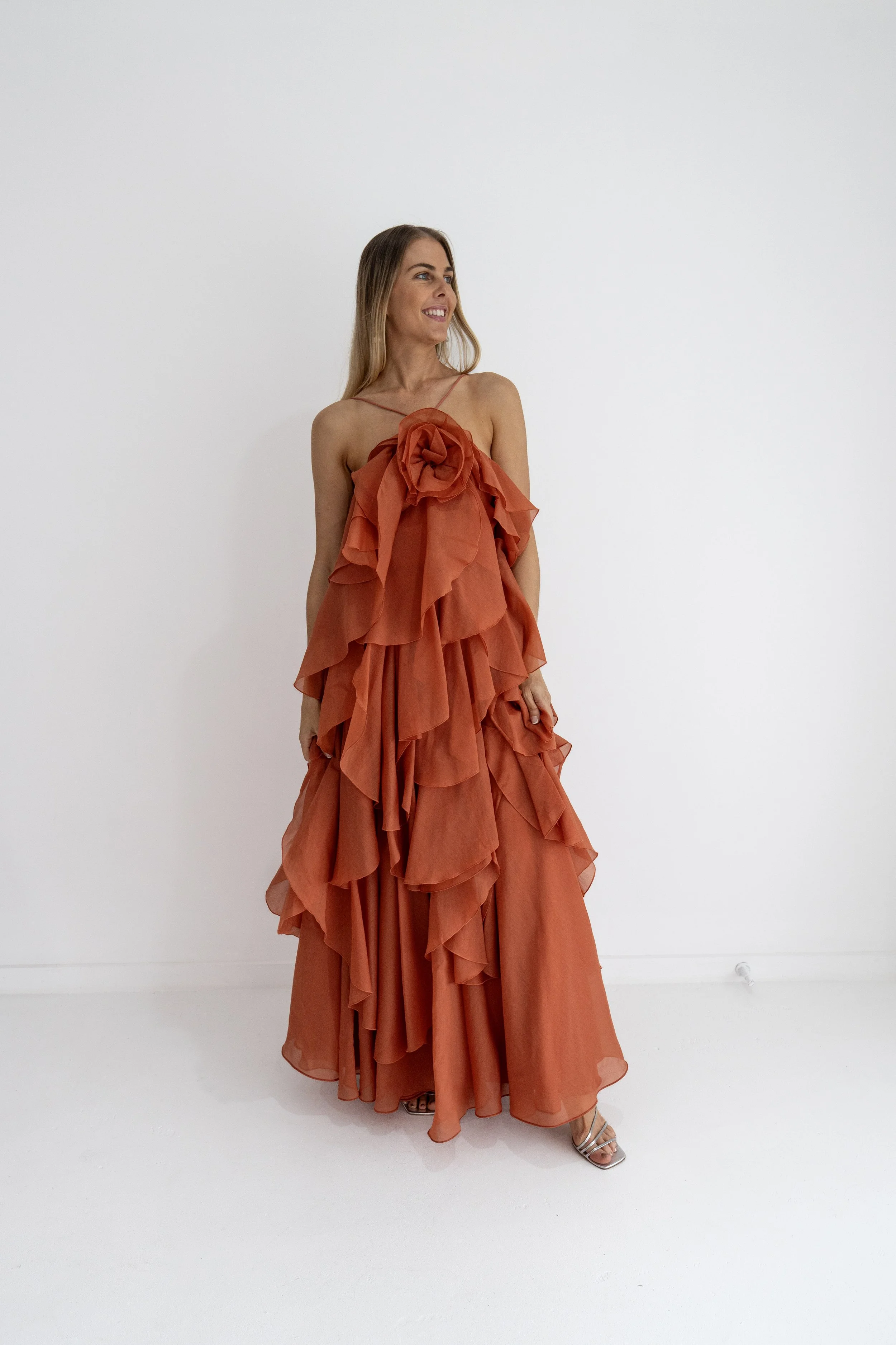 AJE - Pandorea Layered Maxi - Coral (8)