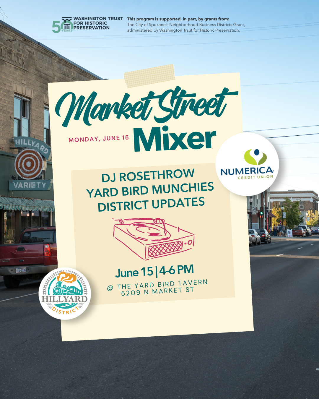 June Market Street Mixer