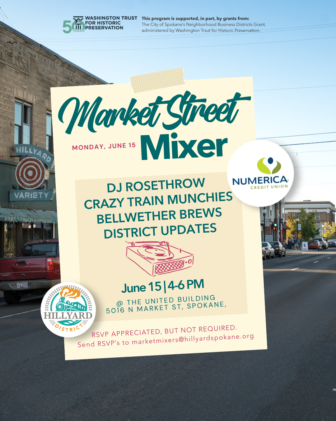 June Market Street Mixer