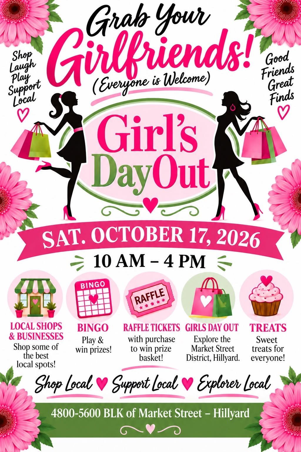 Girls Day Out on Market Street