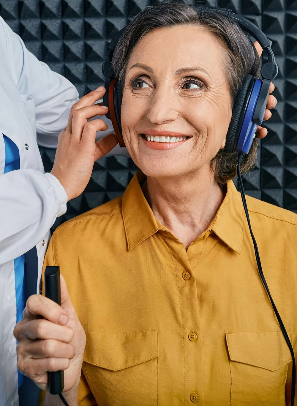 Get your hearing test now. Don't let hearing loss scare you