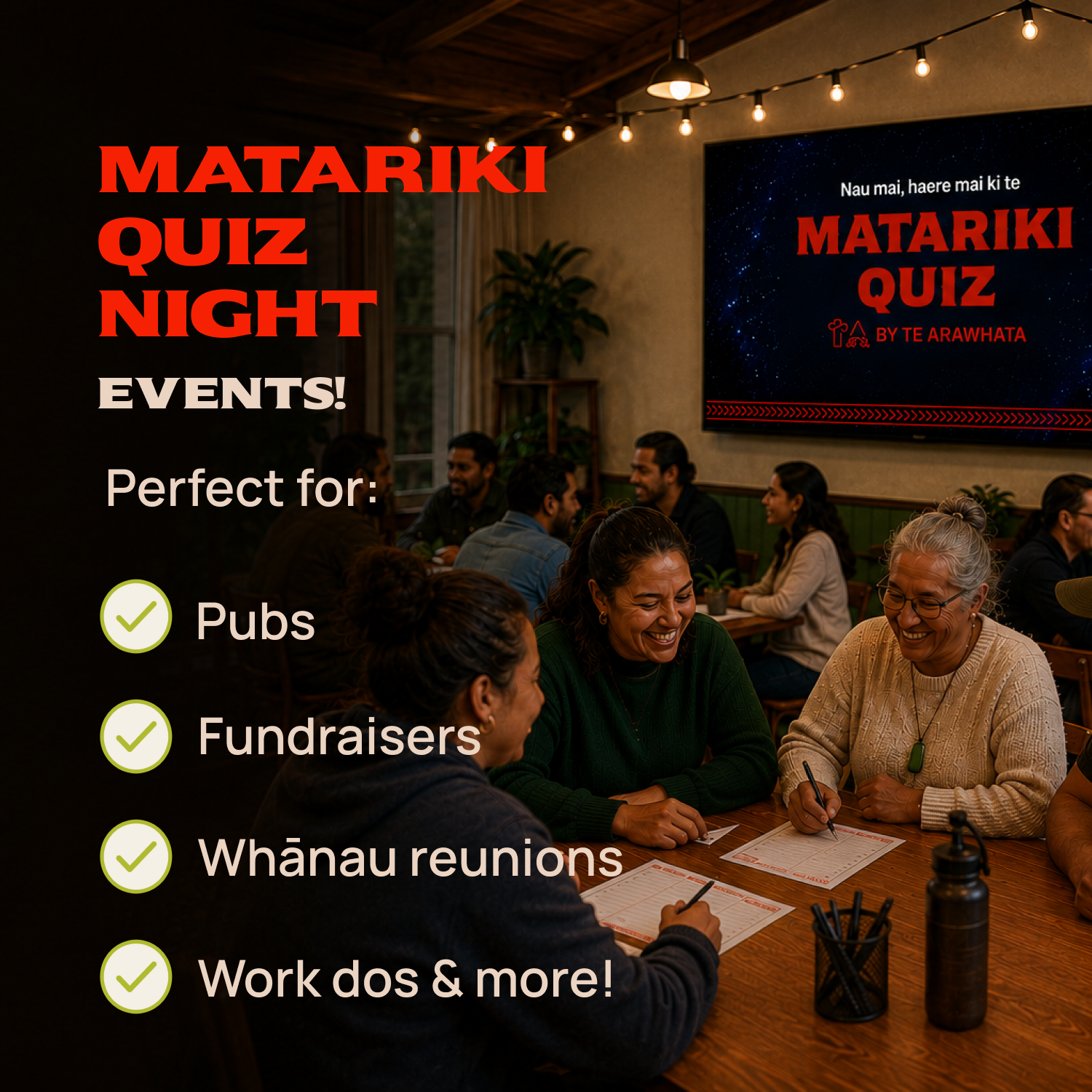 Matariki Quiz Pack - Events
