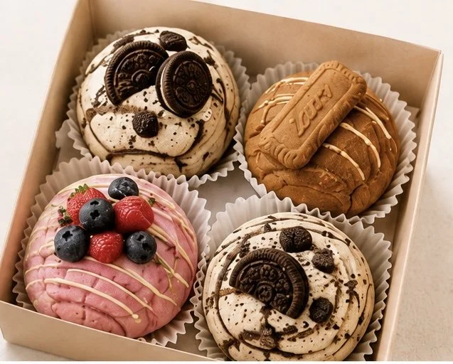 Box of 4 Gourmet Conchas - Pre Order
