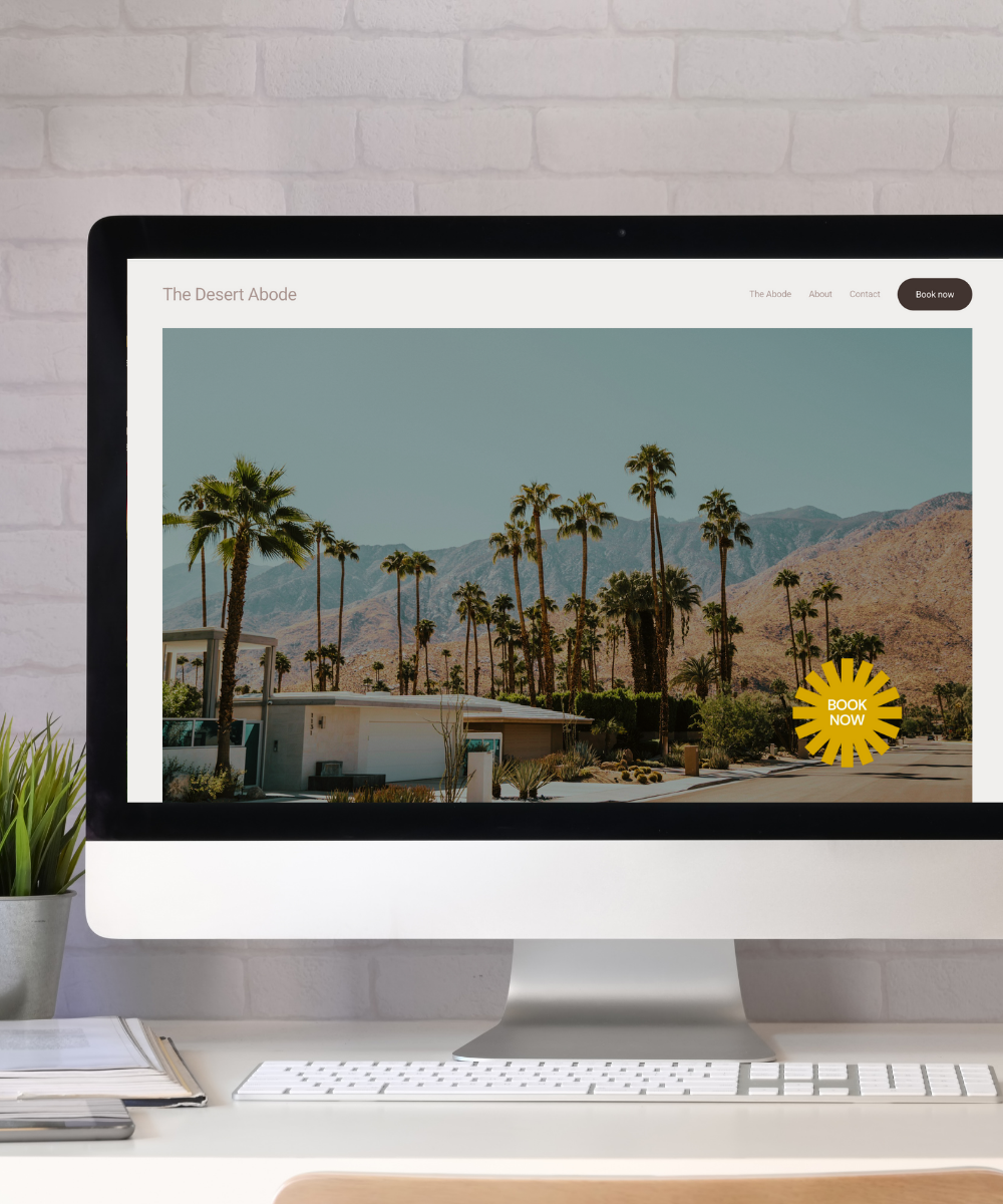 Vacation rental website