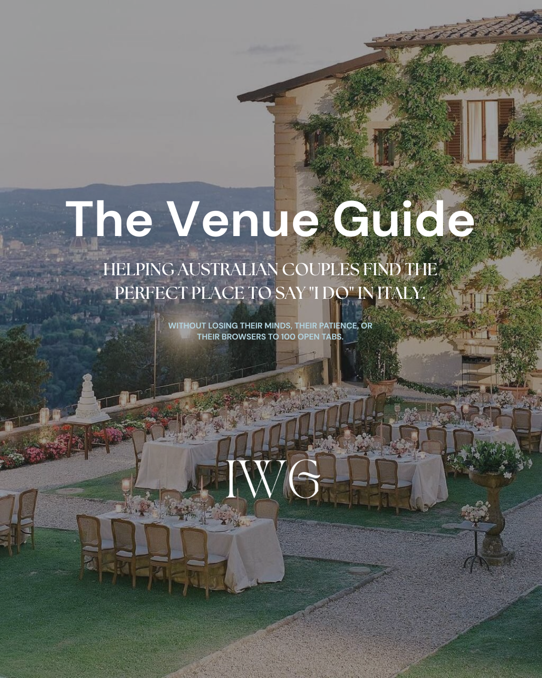 The Venue Guide: Your Calm, Clear Path to the Perfect Italian Wedding Venue