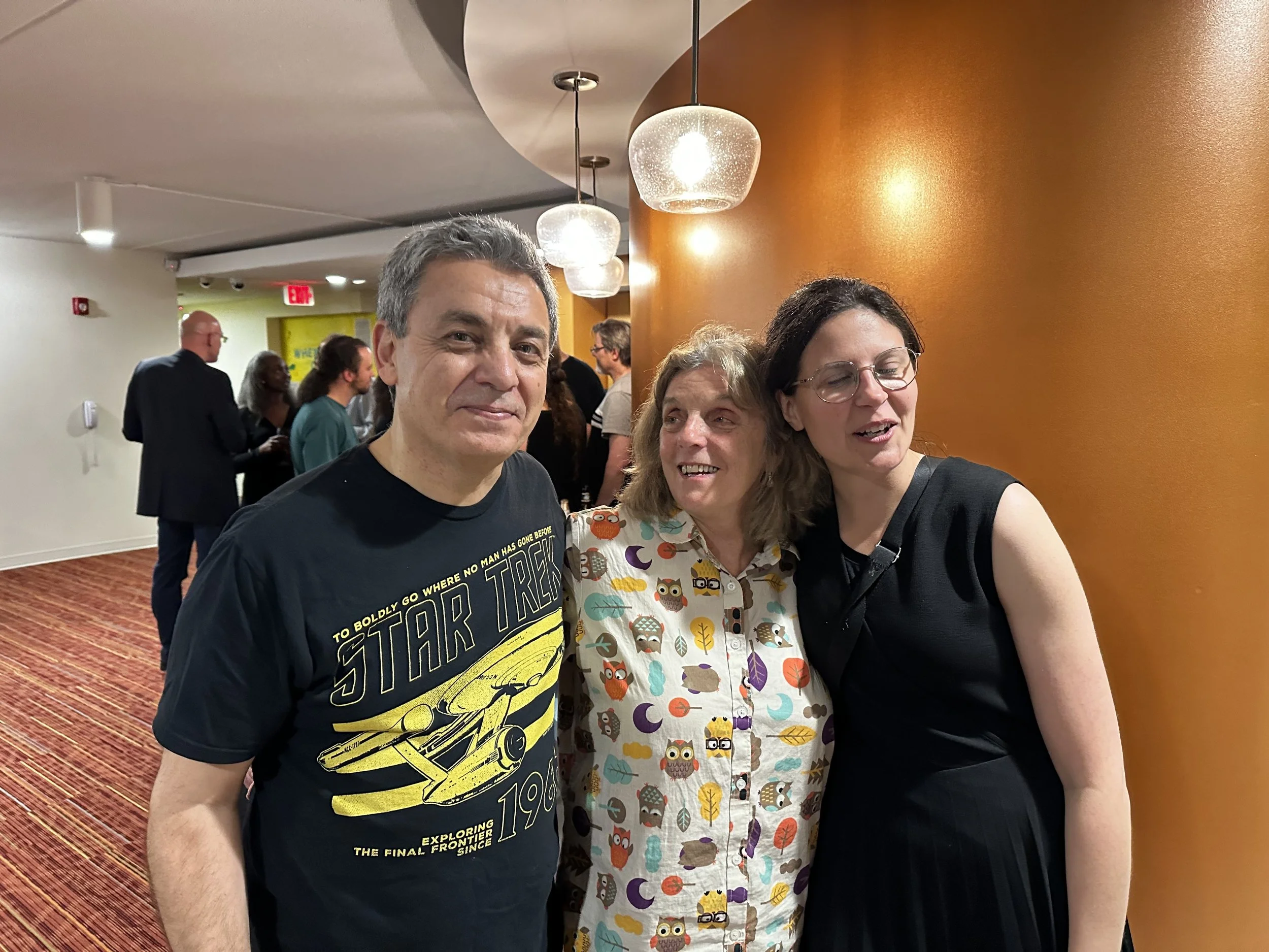 With Janet Agostino at a Guitarist Retreat (2023)