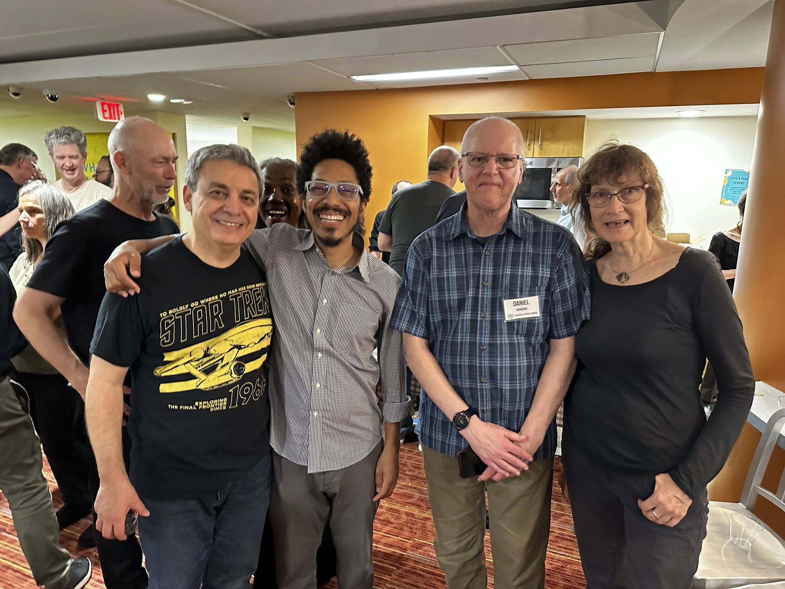 With João Luiz Rezende during a 7 day Guitarist Retreat, Performances, and Master Classes (2023).