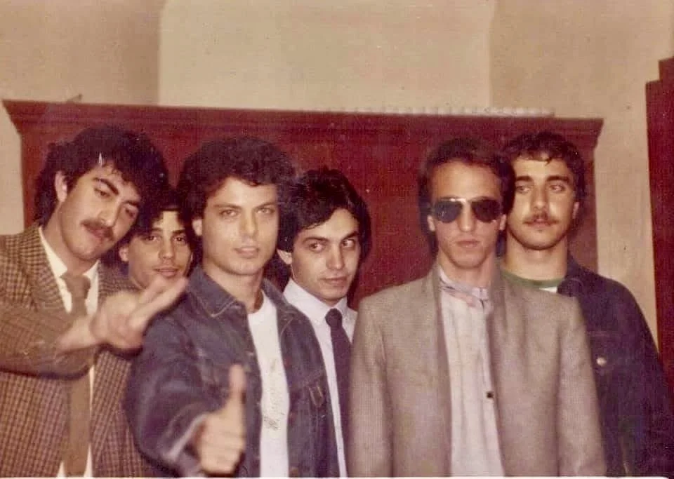 My "Minus Infinitee" Band Members.  Me in the middle with the tie!