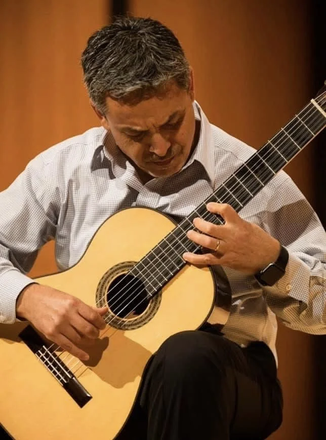 Performing Estrellita by Manuel Ponce at a Classical Guitarist Concert.