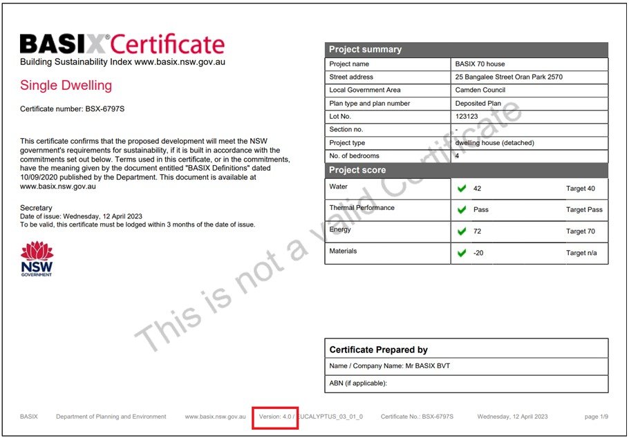 Central Coast Energy Assessments NatHERS BASIX