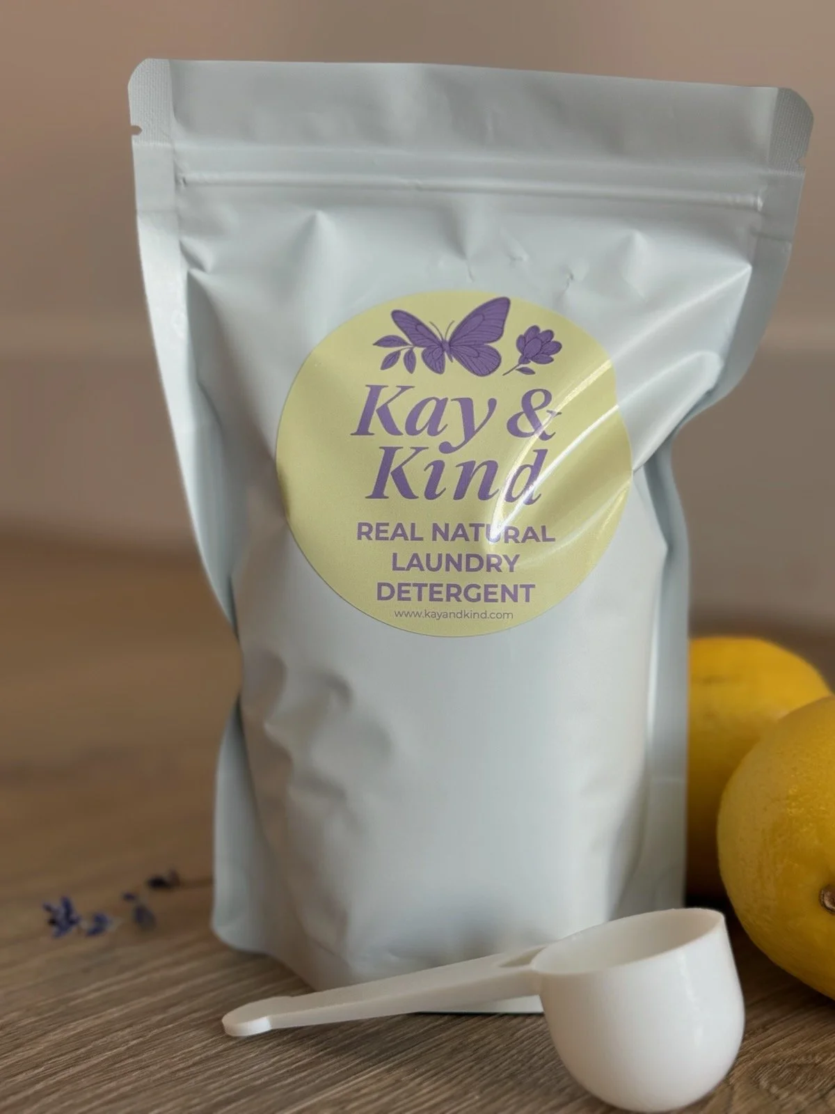 Real Natural Laundry Detergent 20 oz (40 Loads/80 HE Loads)