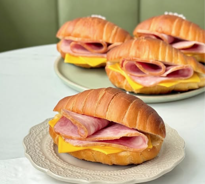 Ham and Cheese Salt Bread