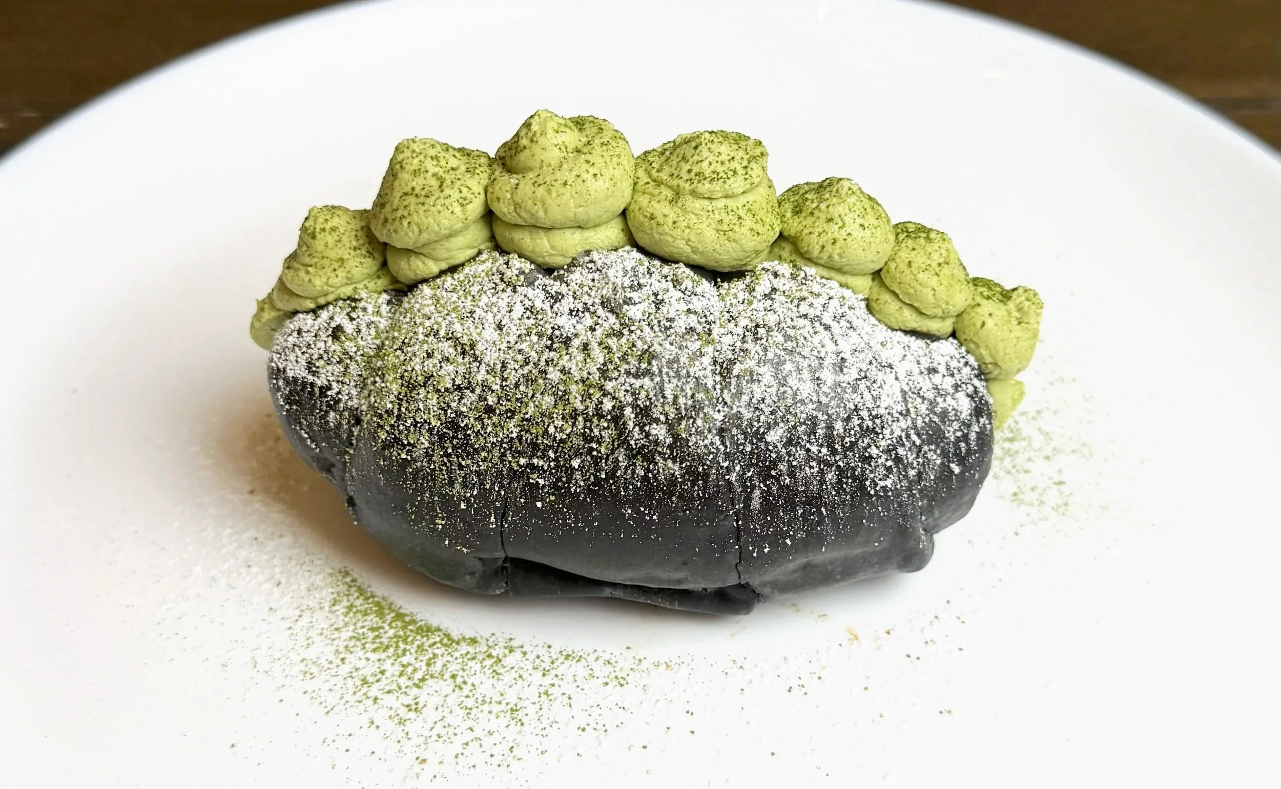 Black Matcha Salt Bread