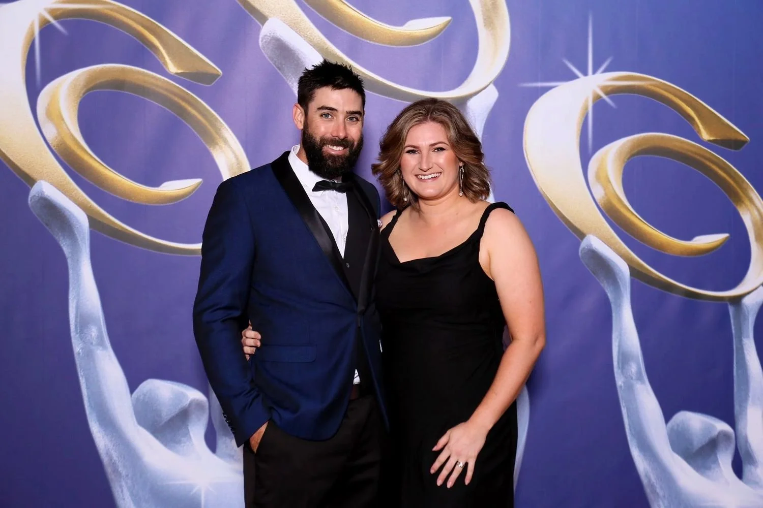 James and Courtney Hill from Hill House Design & Construct attending the Australian Trades Small Business Champion Awards as finalists.