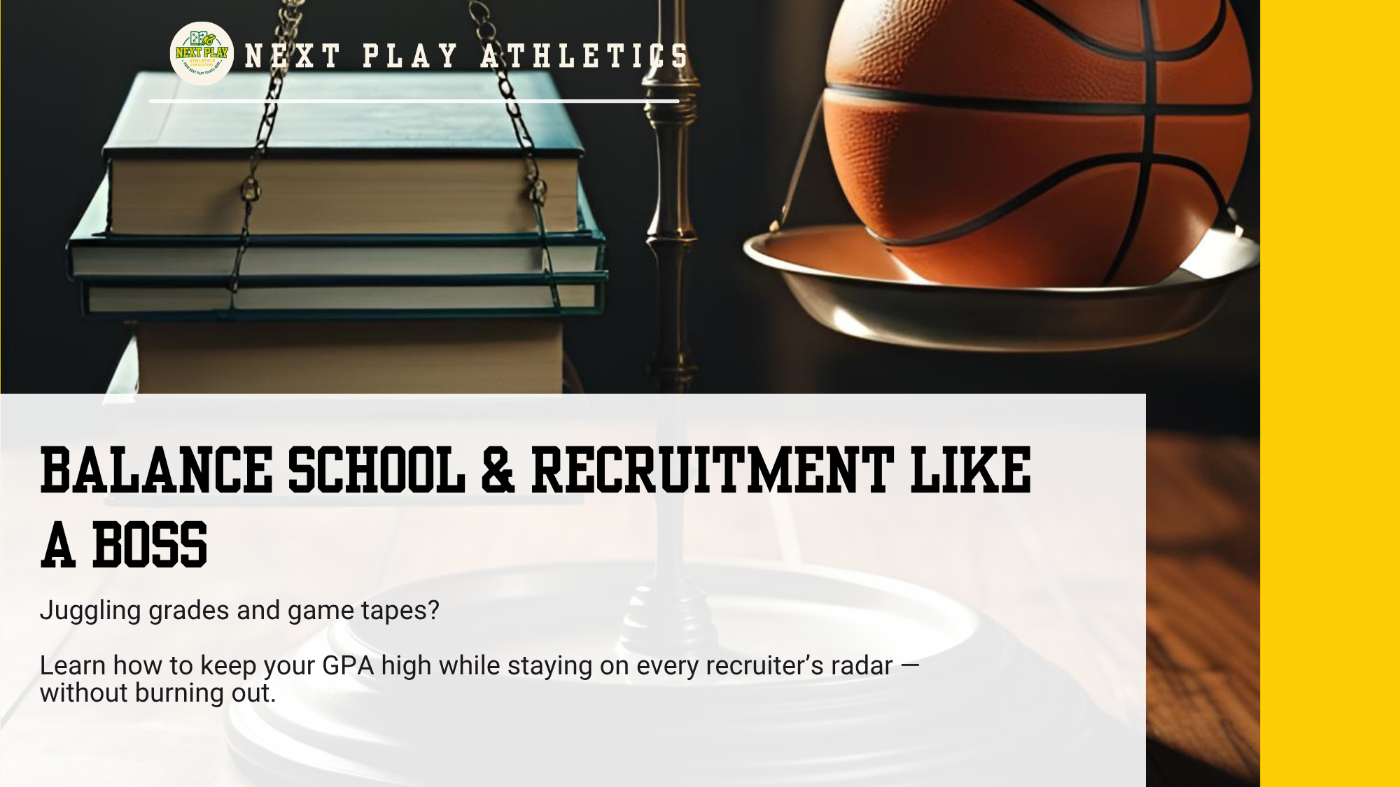 Balance School &amp; Recruitment Like a Boss