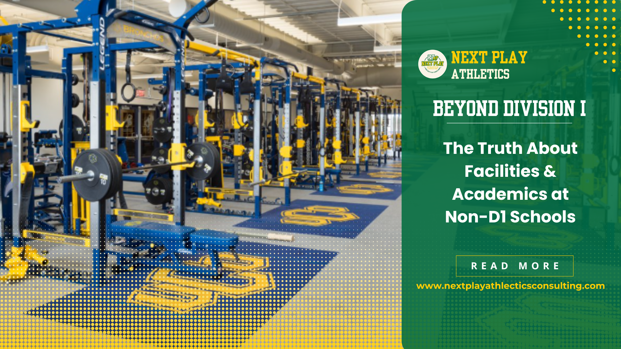 Beyond Division I: The Truth About Facilities &amp; Academics at Non-D1 Schools
