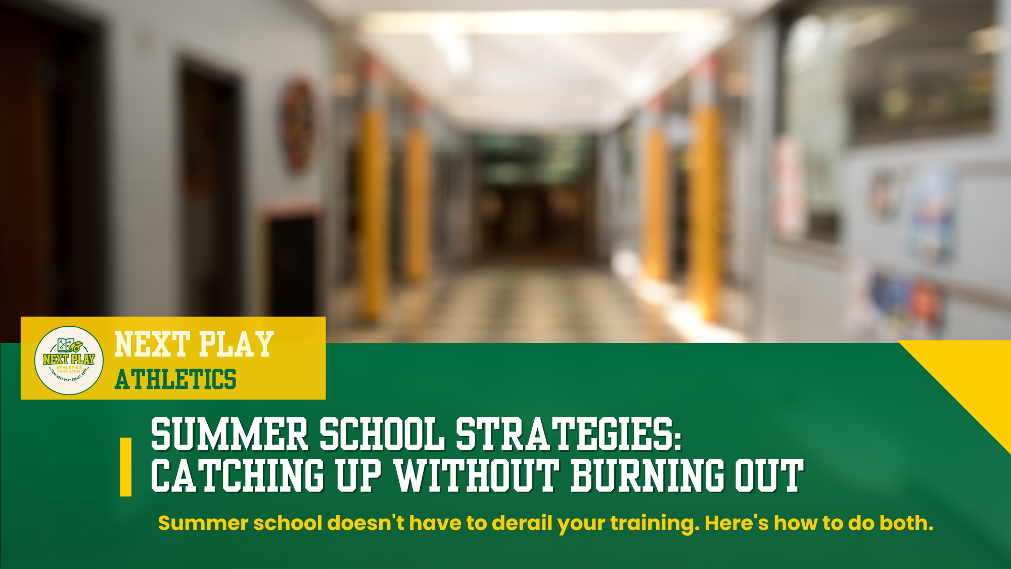 Summer School Strategies: Catching Up Without Burning Out