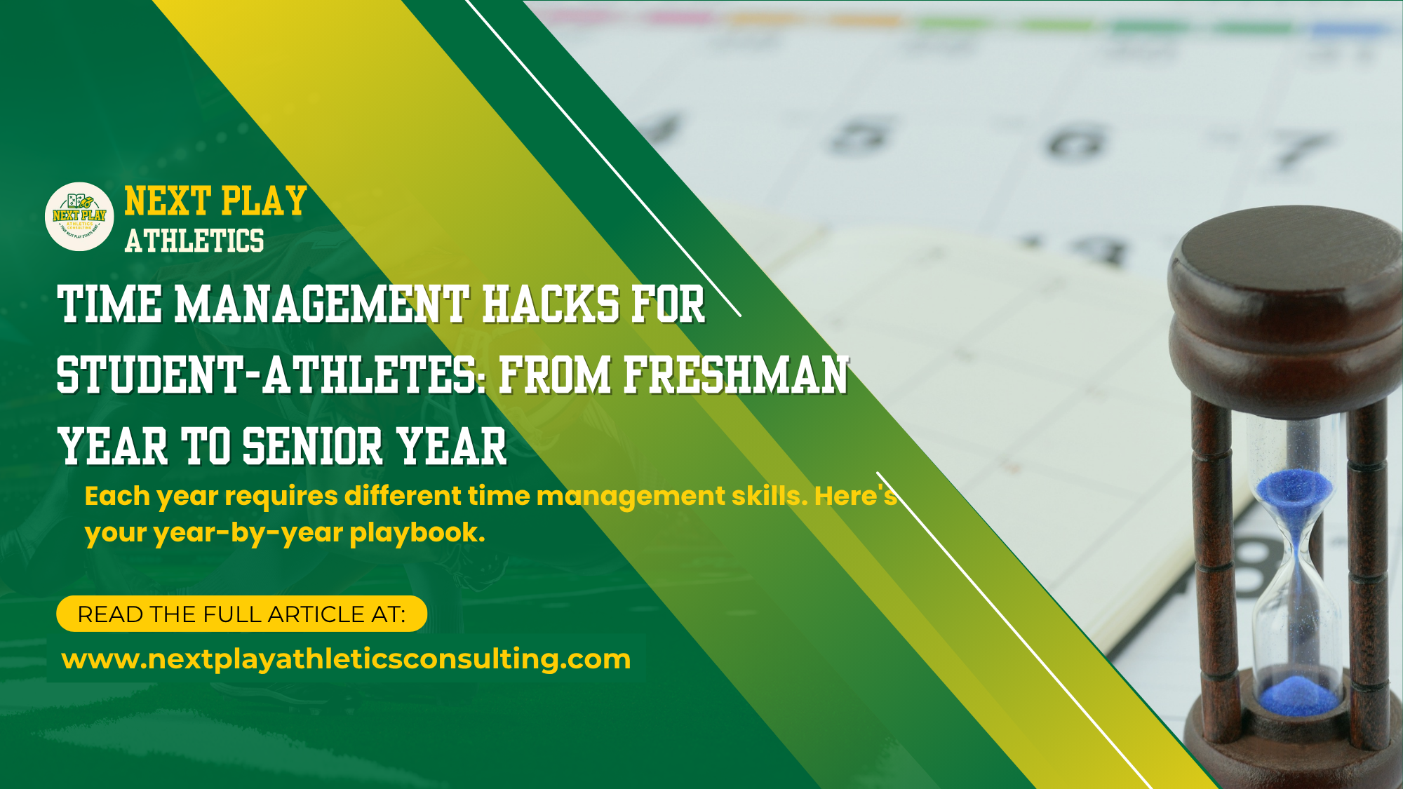 Time Management Hacks for Student-Athletes: From Freshman Year to Senior Year