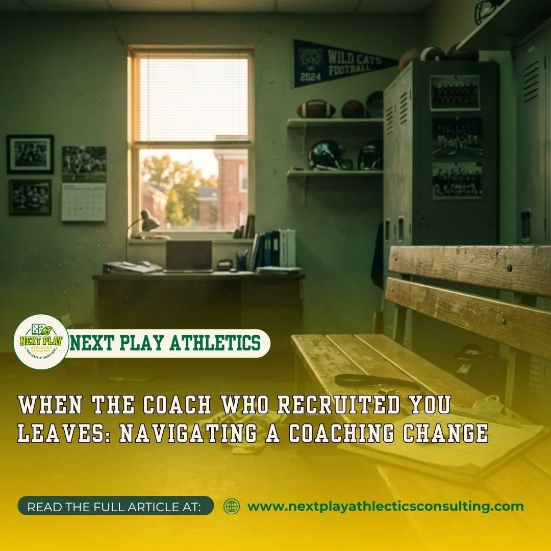 When the Coach Who Recruited You Leaves: Navigating a Coaching Change