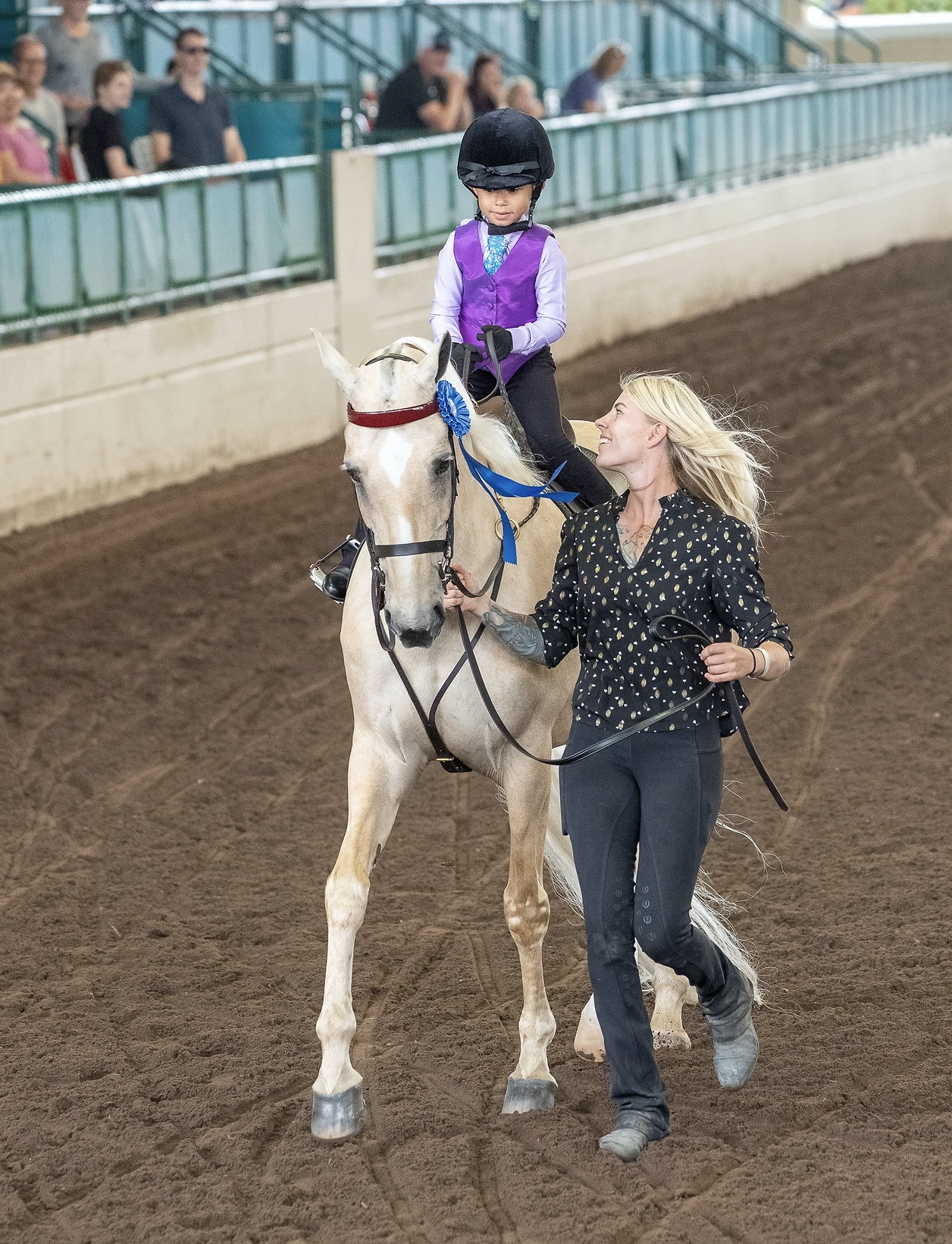 Trinket Showing Horse Show LA