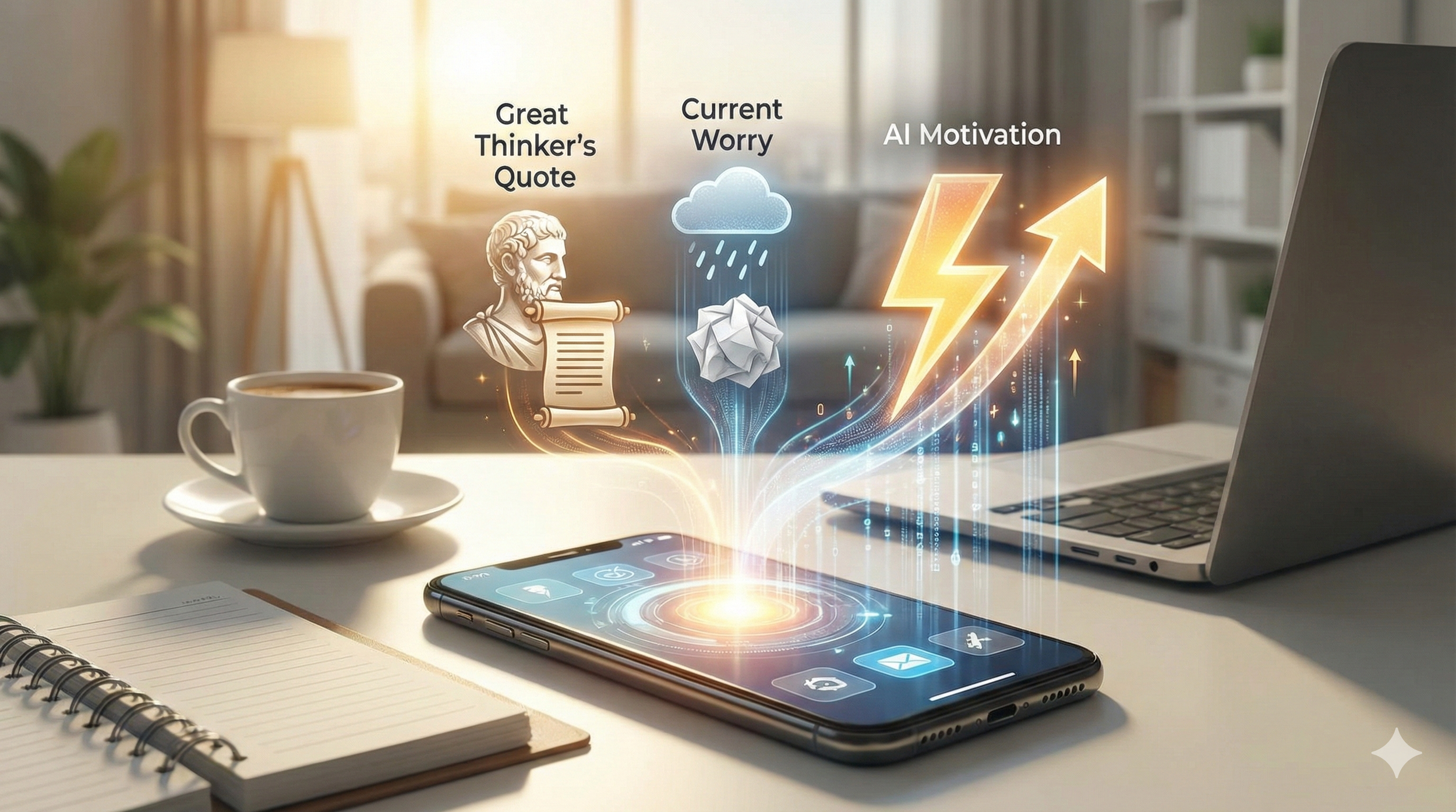 モチベーションが上がらない朝、AIに喝を入れてもらう