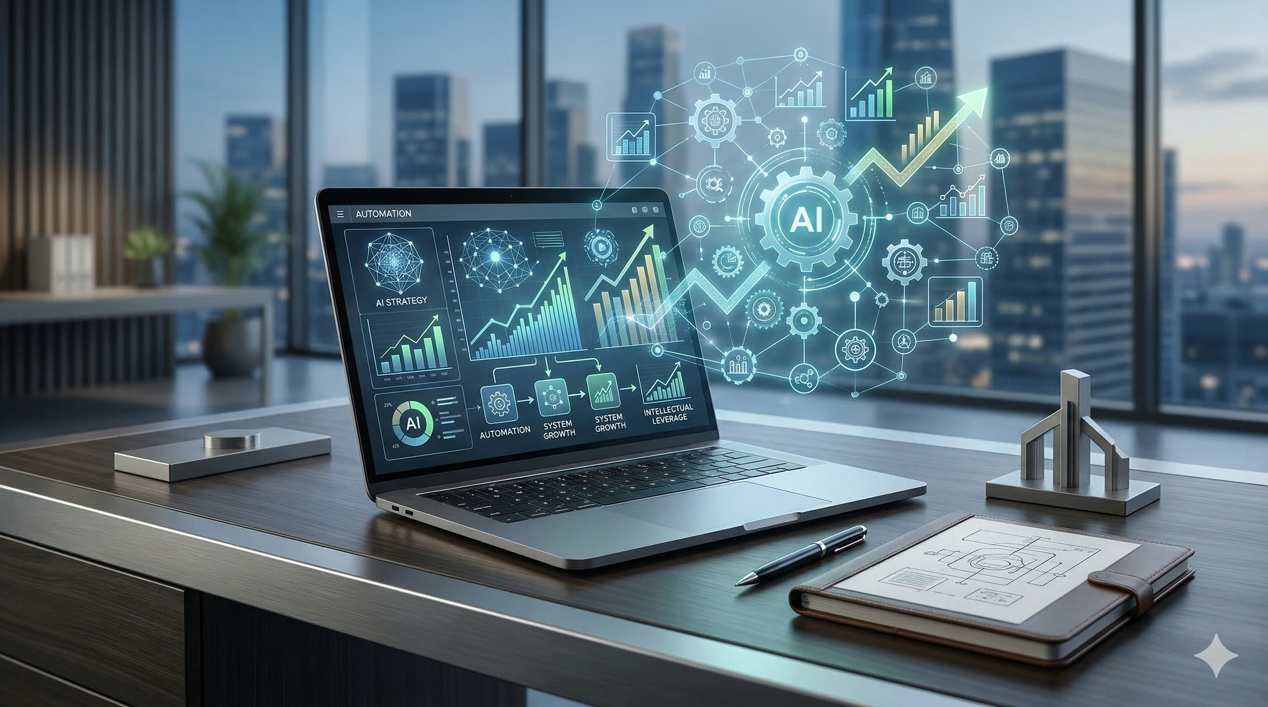 体力勝負から脱却！AIを使い頭脳で稼ぐ働き方