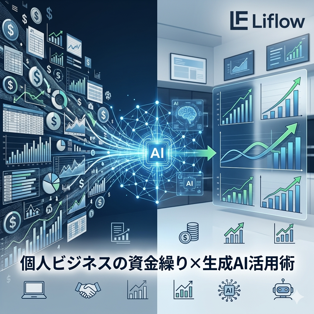 個人ビジネスの資金繰り×生成AI活用術