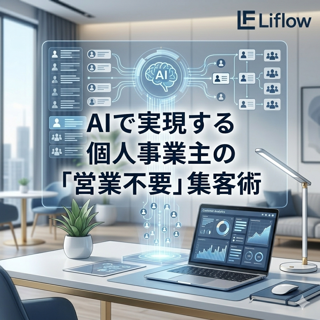 AIで実現する個人事業主の「営業不要」集客術