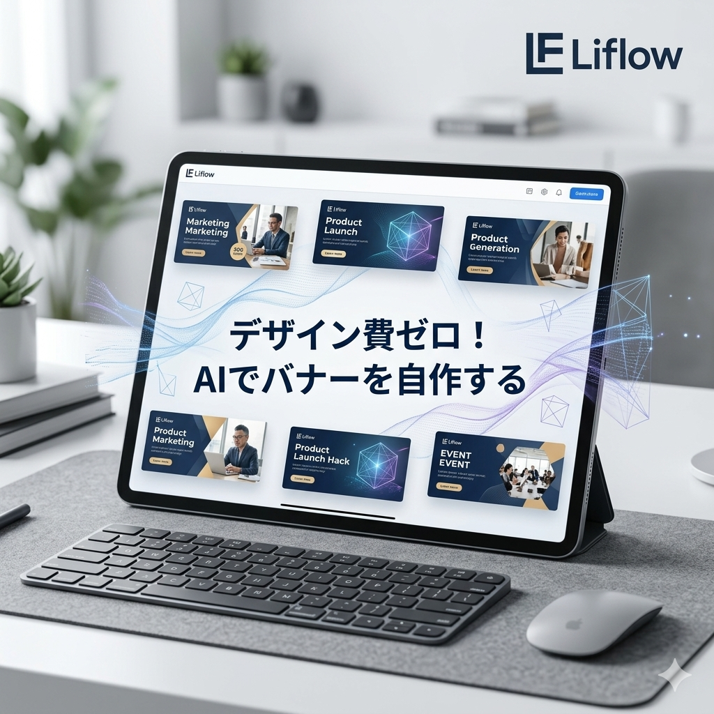 デザイン費ゼロ！AIでバナーを自作する