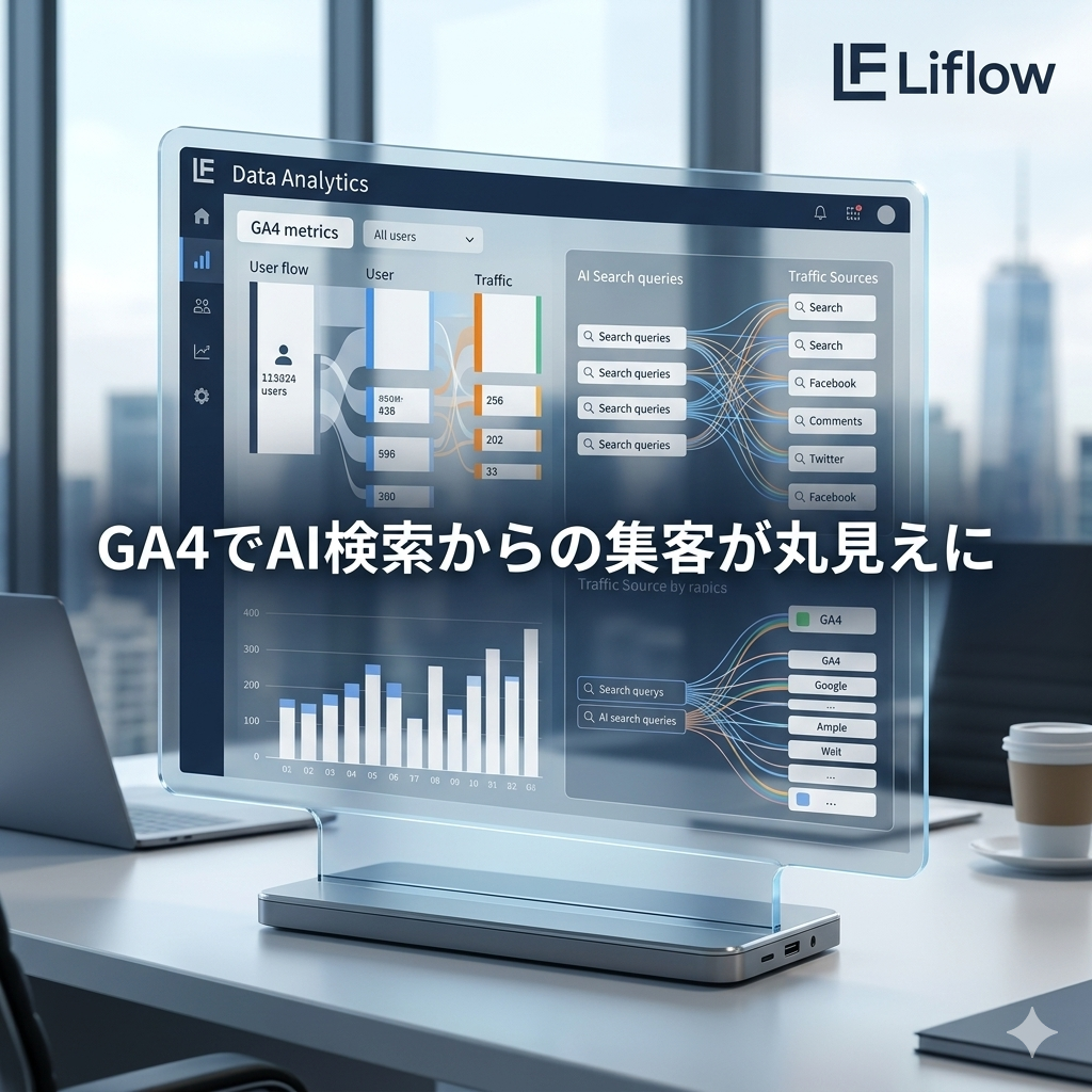 GA4でAI検索からの集客が丸見えに