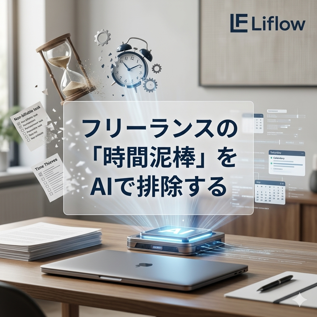 フリーランスの「時間泥棒」をAIで排除する