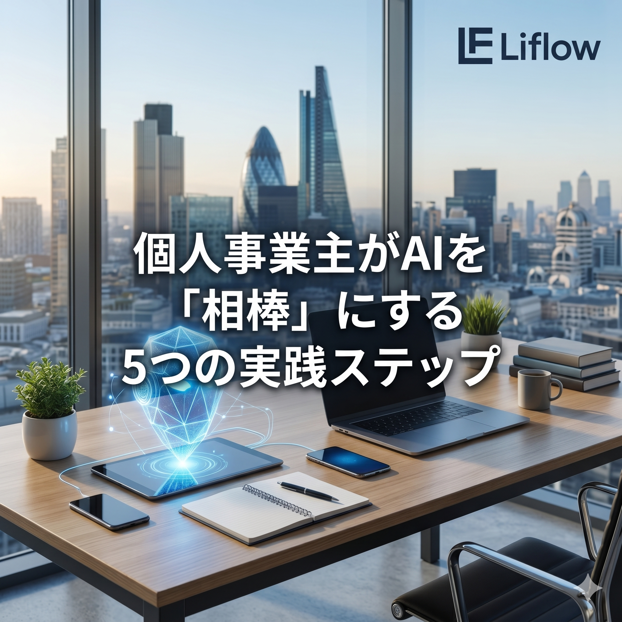 個人事業主がAIを「相棒」にする5つの実践ステップ