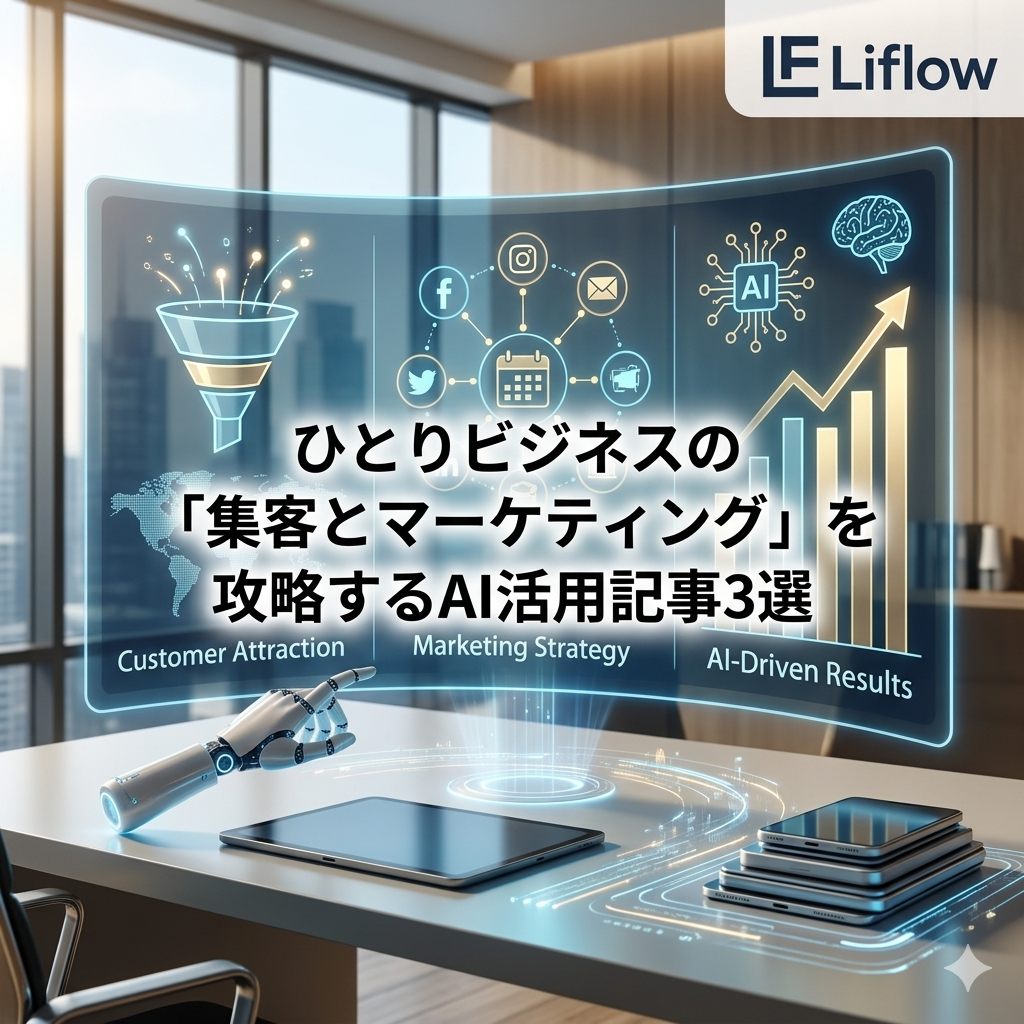 ひとりビジネスの「集客とマーケティング」を攻略するAI活用記事3選