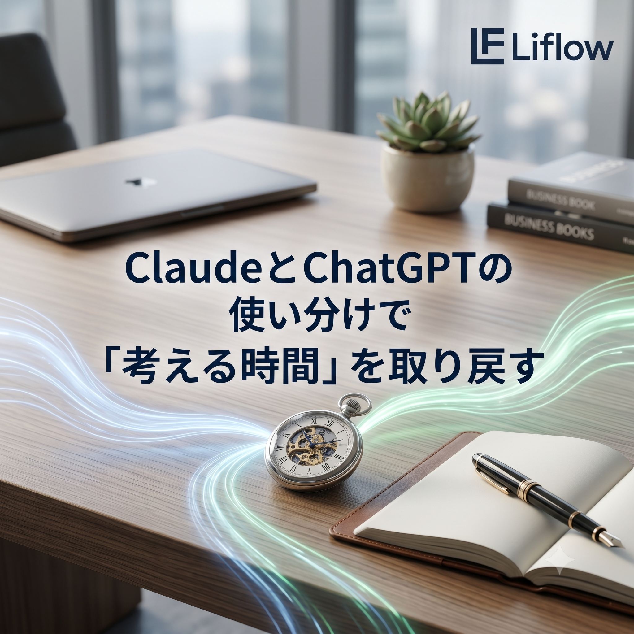 ClaudeとChatGPTの使い分けで「考える時間」を取り戻す