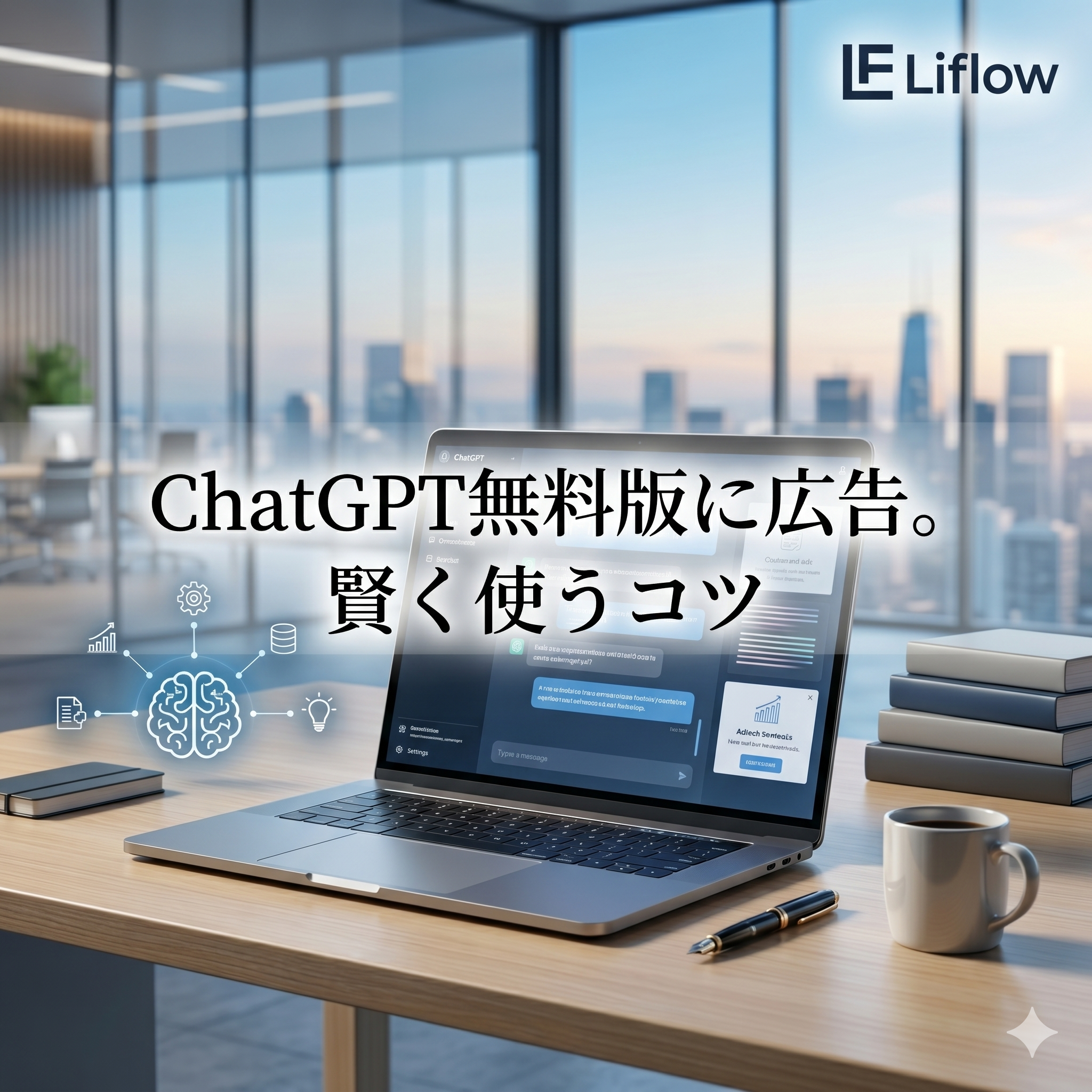 ChatGPT無料版に広告。賢く使うコツ