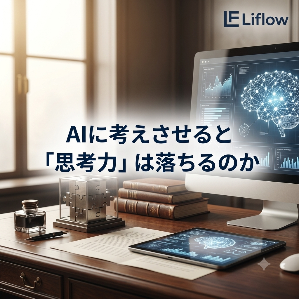AIに考えさせると「思考力」は落ちるのか
