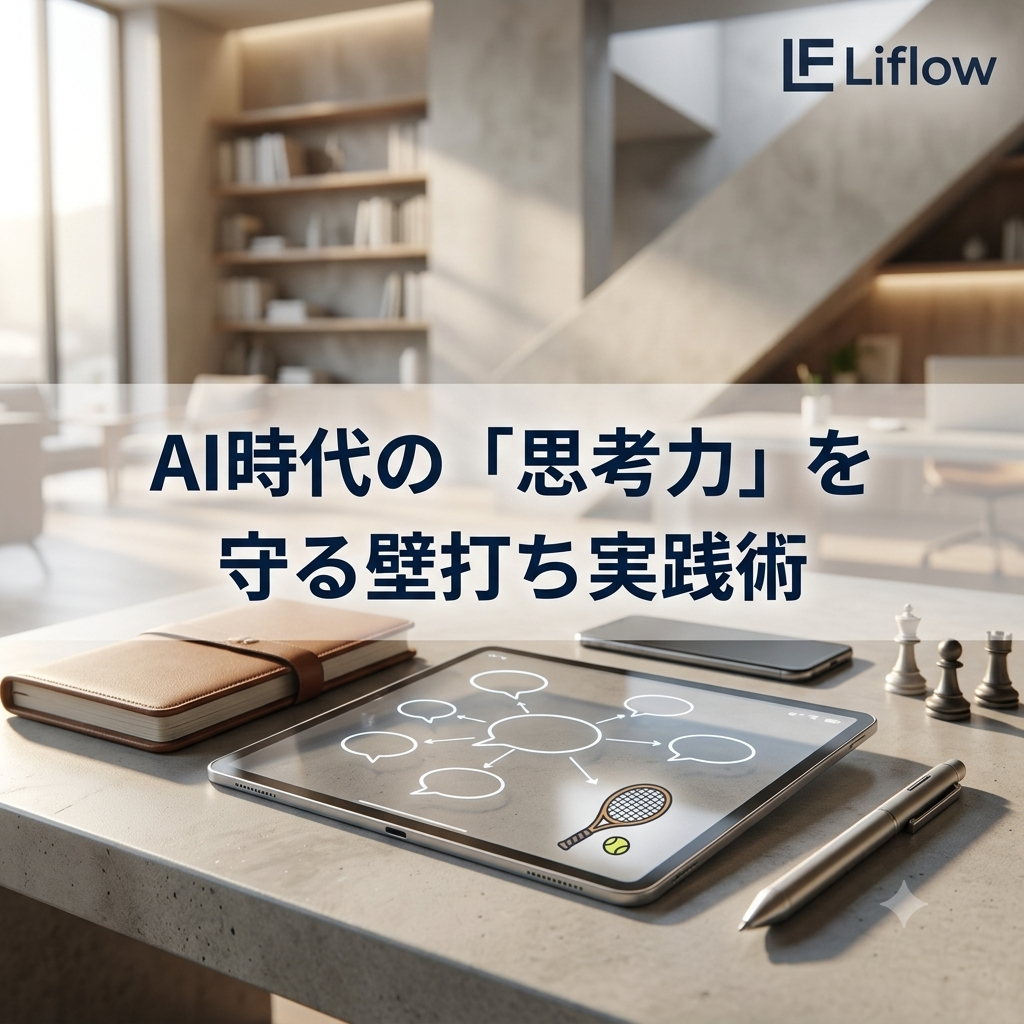 AI時代の「思考力」を守る壁打ち実践術