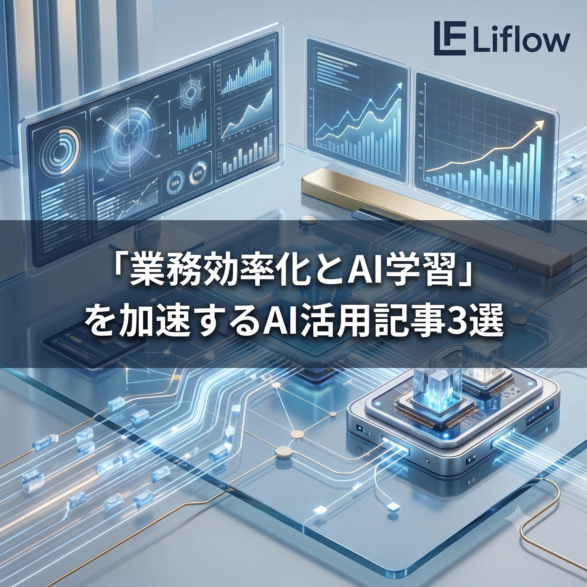 「業務効率化とAI学習」を加速するAI活用記事3選