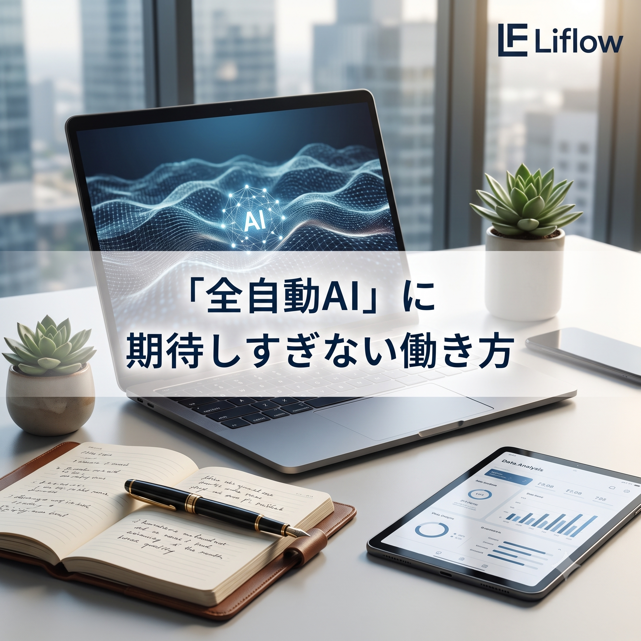 「全自動AI」に期待しすぎない働き方