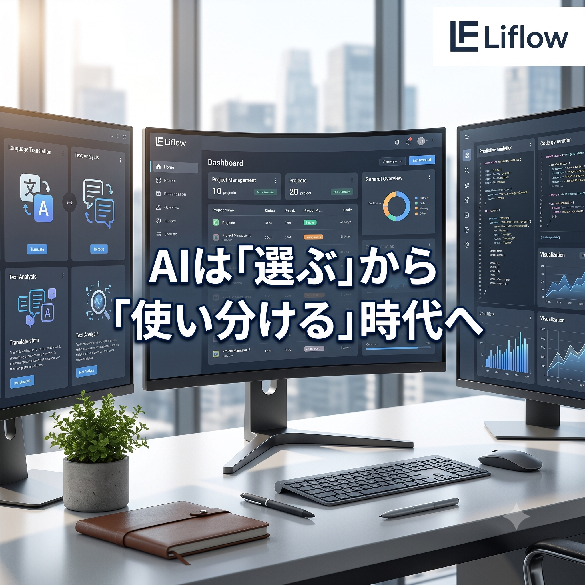 AIは「選ぶ」から「使い分ける」時代へ