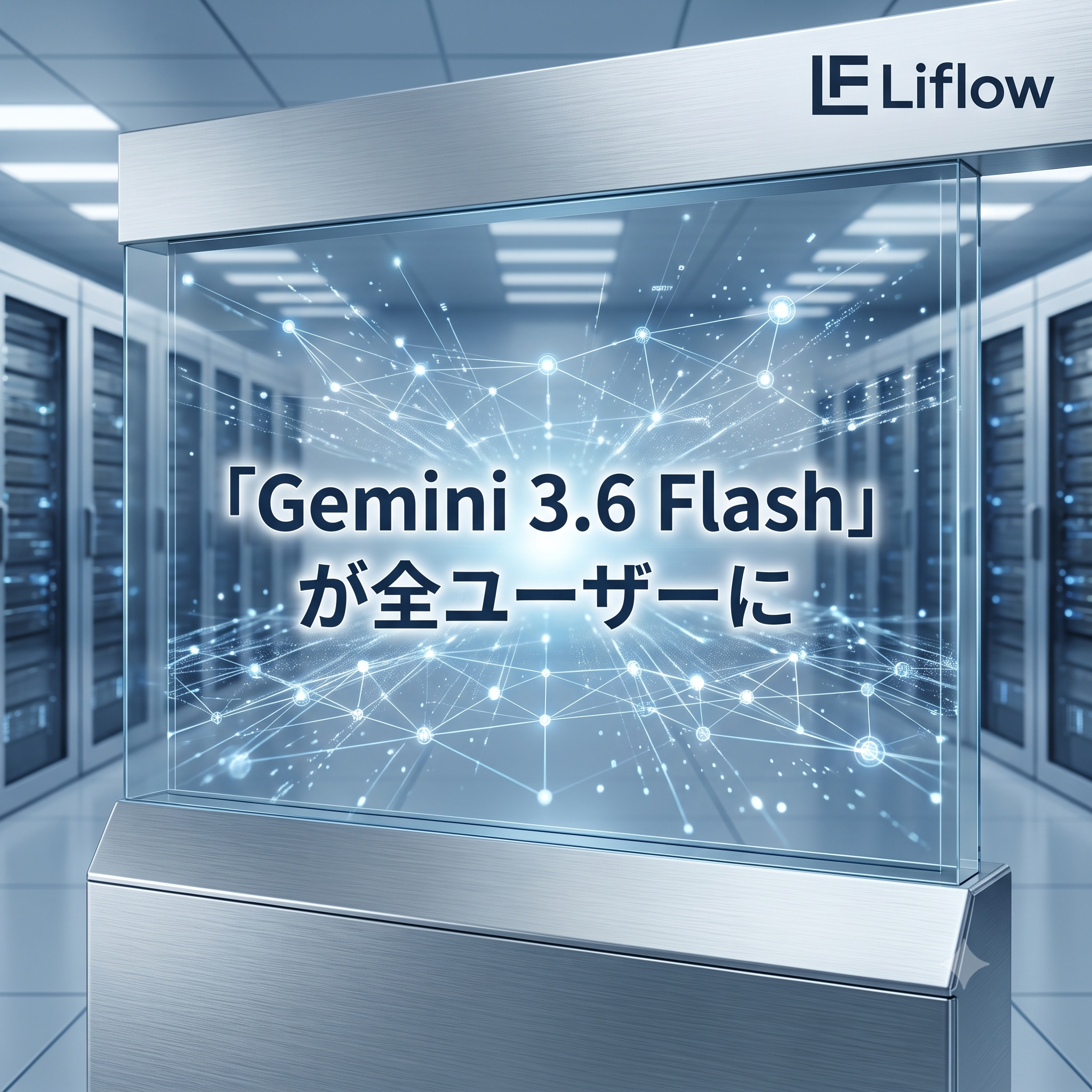 「Gemini 3.6 Flash」が全ユーザーに